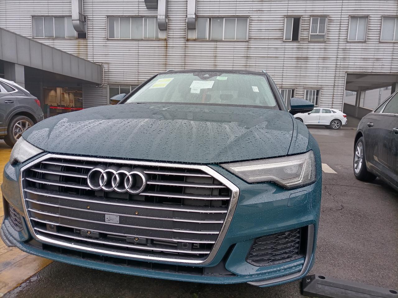 奥迪a6进口21款a6瓦罐阿瓦隆绿