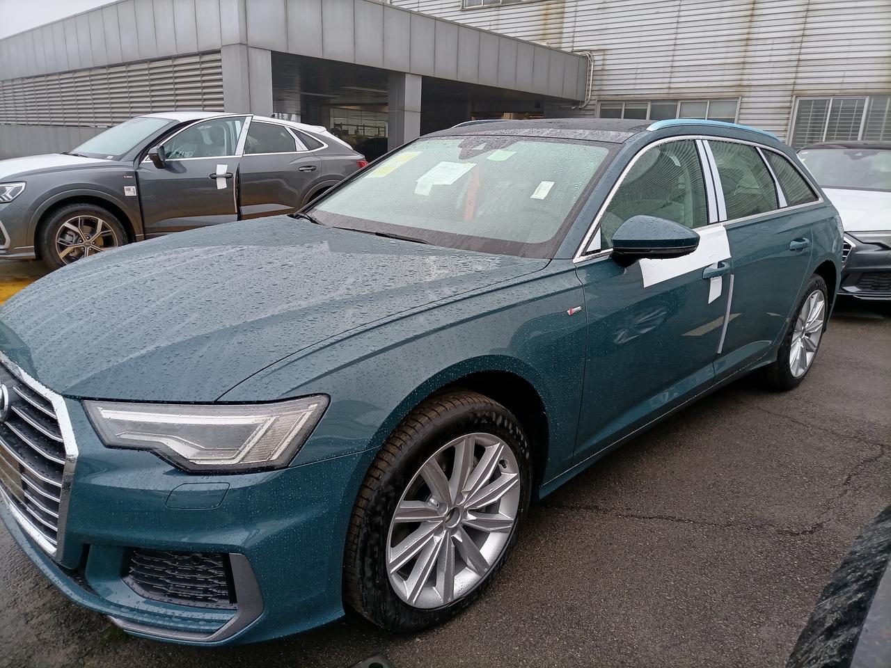 奥迪a6进口21款a6瓦罐阿瓦隆绿