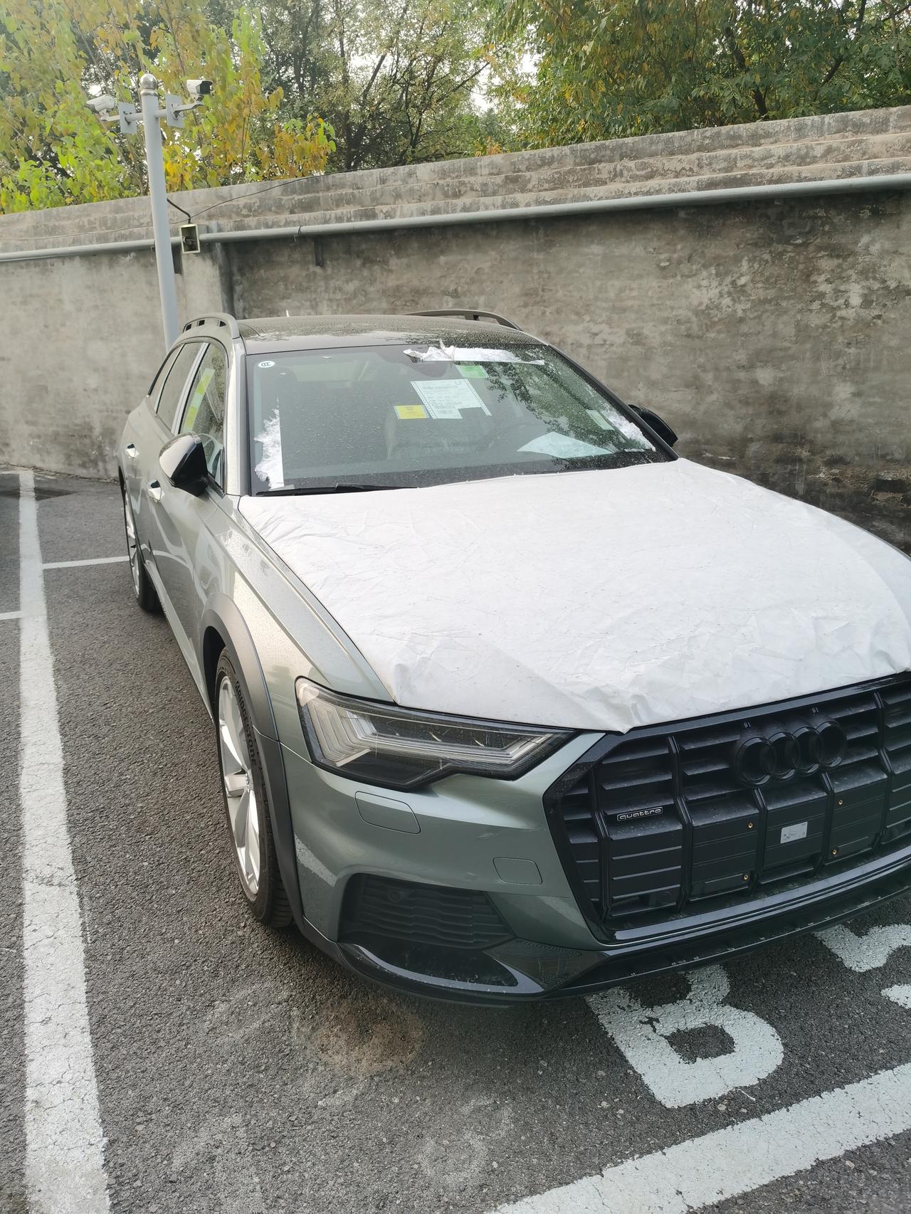 奥迪a6进口今天巧遇20周年鳄鱼绿瞬间拿下冲动啊比普通贵2万据说北京