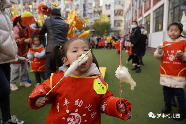 曾都区西城岁丰幼儿园：阳光耀童心·快乐逛庙会第二季幼儿园庙会,传统文化活动,中华节日体验