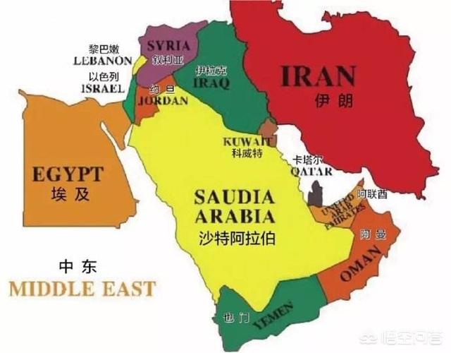中东为什么叫中东?