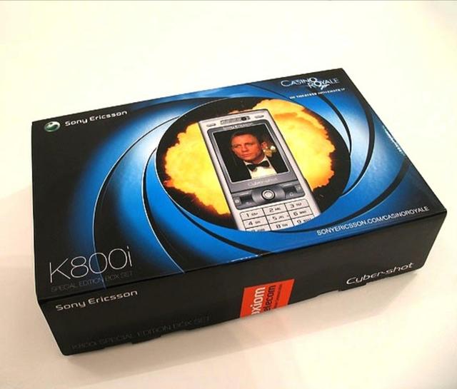 ［经典手机］ 索尼爱立信K790/K800：007邦德手机