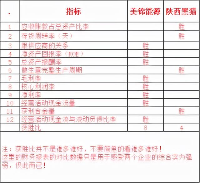 美锦能源VS陕西黑猫