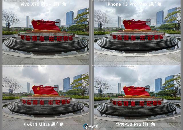 年度之战，iPhone 13 PM、X70 Pro+、华为P50P、小米11U拍照横评