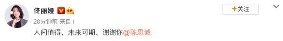 陈思成佟丽娅分手:佟丽娅陈思诚官宣离婚！两人早在去年就已分开，2月还曾合体露面