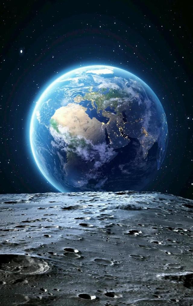 地球大气层厚度是多少（38万公里外的月球在地球大气层中）