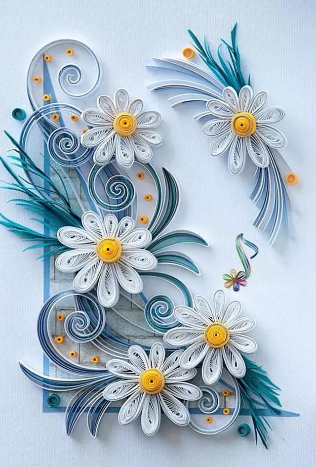 一根线创意动物画简单(编织纸条动物画)_手工miao