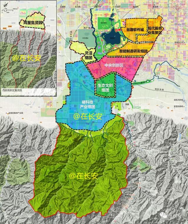 西安高新区技术产业开发区规划图,渭南国家高新区技术产业开发区