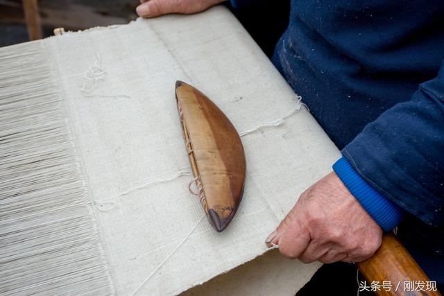 纯手工棉花老粗布(手工织布老粗布怎么操作)