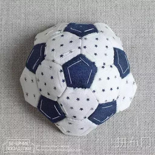 足球创意手工作品(手工布足球的做法)