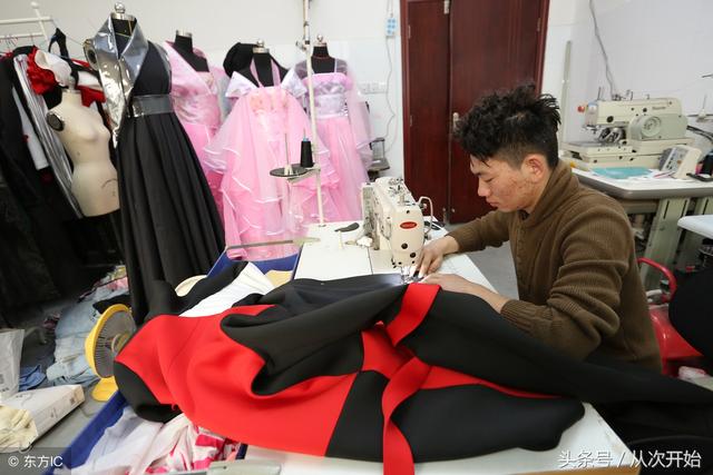 大高足设计服装月入10万元，为得到客户认可去台湾修业
