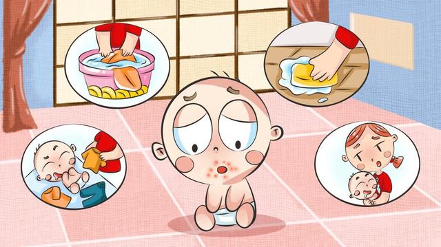 口水疹和湿疹傻傻分不清？一图教你区别，一文教你应对