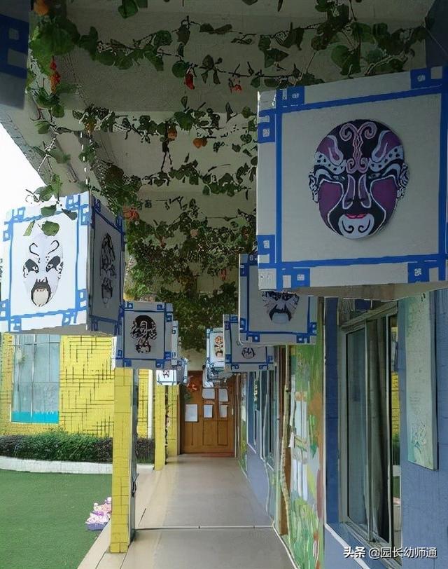 幼儿园中国风环创作品集，楼梯、吊饰、主题墙都有！幼师收藏