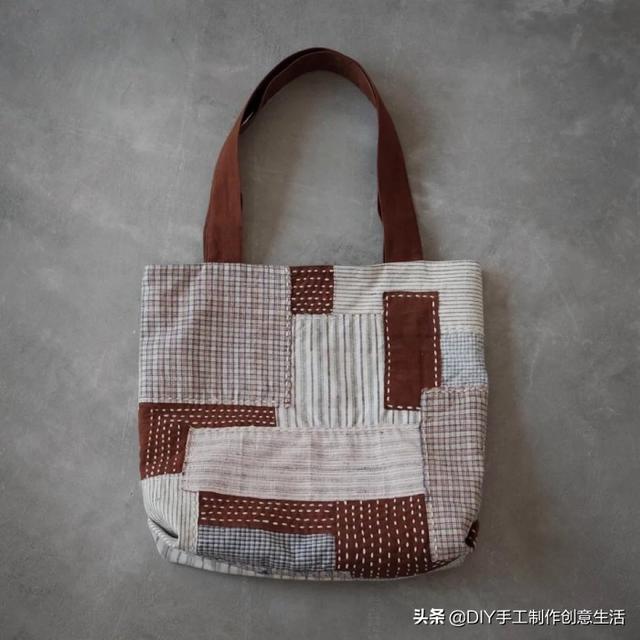 不织布小挎包的做法(布艺斜挎包教程)