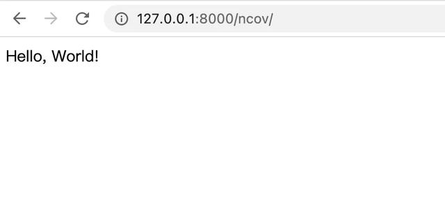 Django 入门教程，练习做个疫情可视化地图