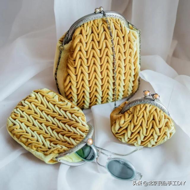 用针线缝简单的花(手工包包针线缝法)