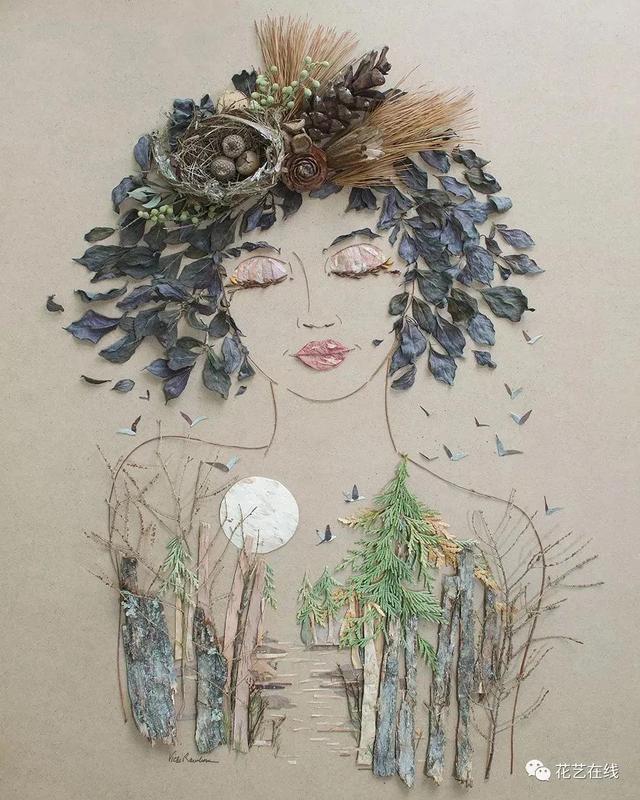 澳洲艺术家拼贴画(世界名画用种子粘贴画有创意感)