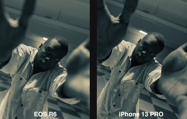 iPhone13 Pro对决3万元佳能EOS R6，区别有多大，你能发现吗？