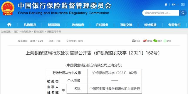 上海银保监局出手，对5家银行开出罚单，掩盖不良资产是重灾区