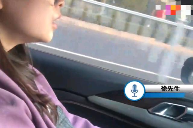 孕妇破水自己开车去医院，丈夫不会开车坐副驾驶拍摄，网友：废柴