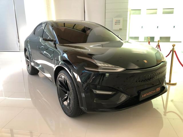 恒大新能源汽车样车实拍
