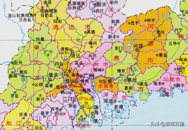 广东省的区划调整，21个地级市之一，广州市为何有11个区？