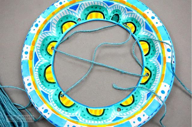 捕梦网的美术教学目标(少女心捕梦网绘画教程)