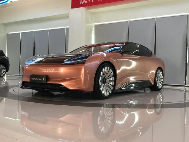 恒大新能源汽车样车实拍