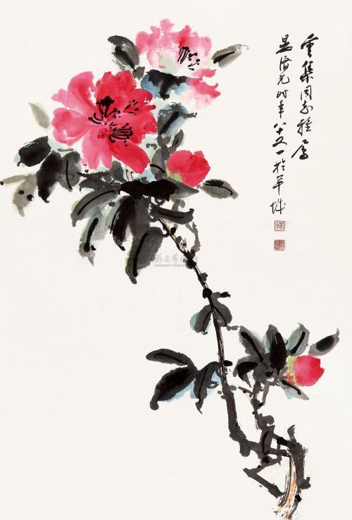 7.王雪涛(1903～1982)中国现代著名小写意花鸟画家.