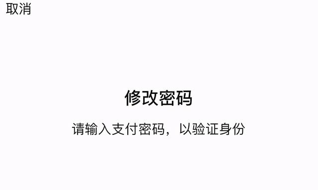 即支付密码怎么改