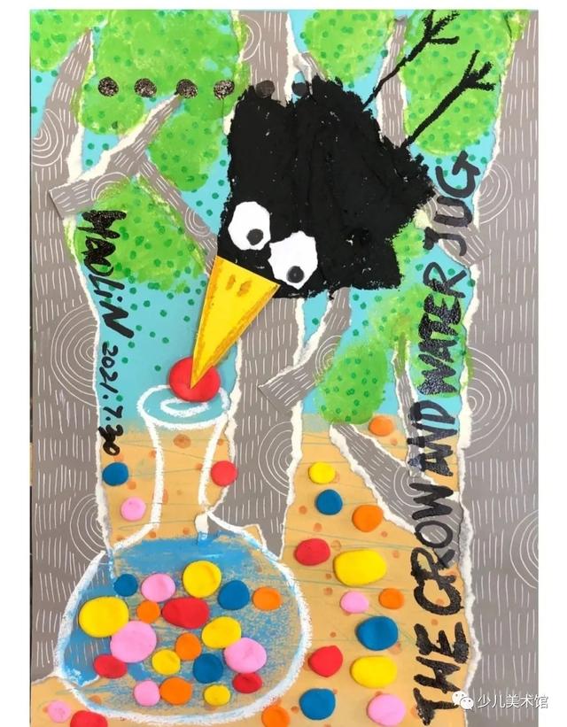 精选54张创意少儿绘画+装饰线描优秀范画，让孩子轻松上手