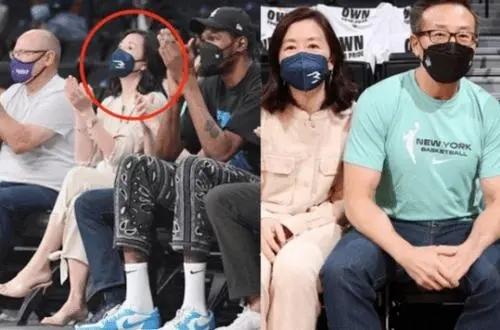 篮网老板夫人罕见露面！她已产3胎，却高贵优雅，看不出快60岁了