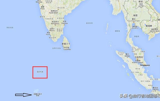 印度洋地图南印度洋地图中文版