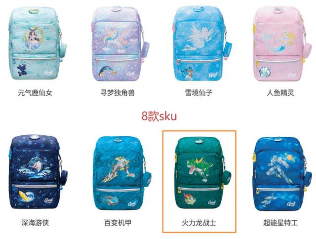 GMT  for  Kids轻巧护脊儿童书包：背负梦想轻装上阵
