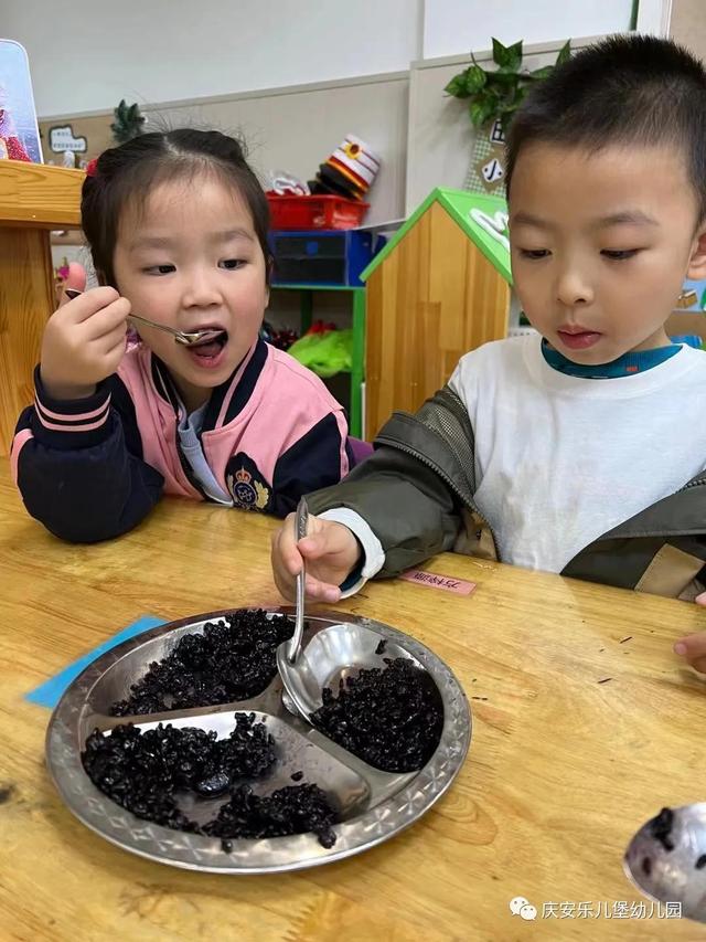 好吃的黑黑——诺亚舟庆安乐儿堡幼儿园中四班课程故事