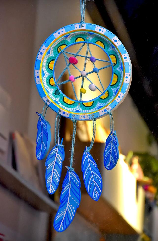 捕梦网的美术教学目标(少女心捕梦网绘画教程)