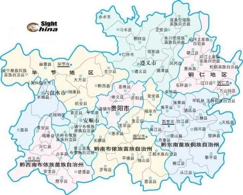 貴州省行政區劃調整設想 Kks資訊網