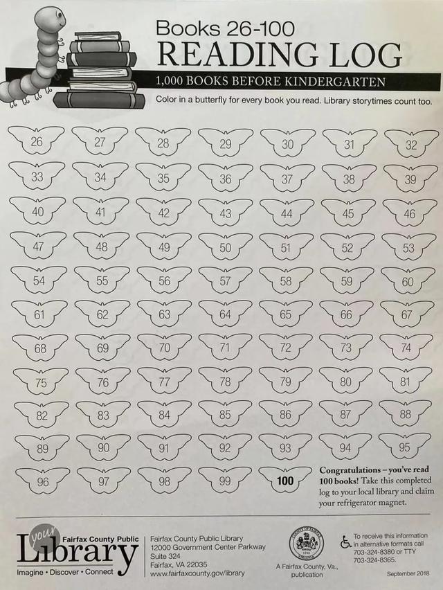 2年730本，3年1095本，美国的幼儿园前1000本图书计划