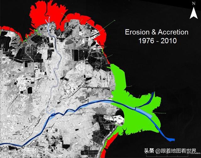 黄河三角洲40年来的时空变迁 沧海桑田在这里得到了最好的印证