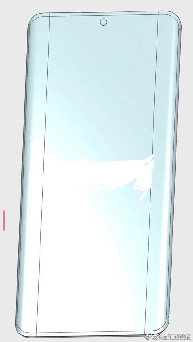 小米12 CAD设计图曝光：首次采用中置挖孔屏
