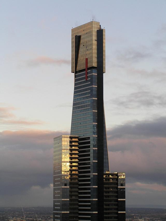 墨尔本标志建筑——Eureka Tower尤里卡大厦