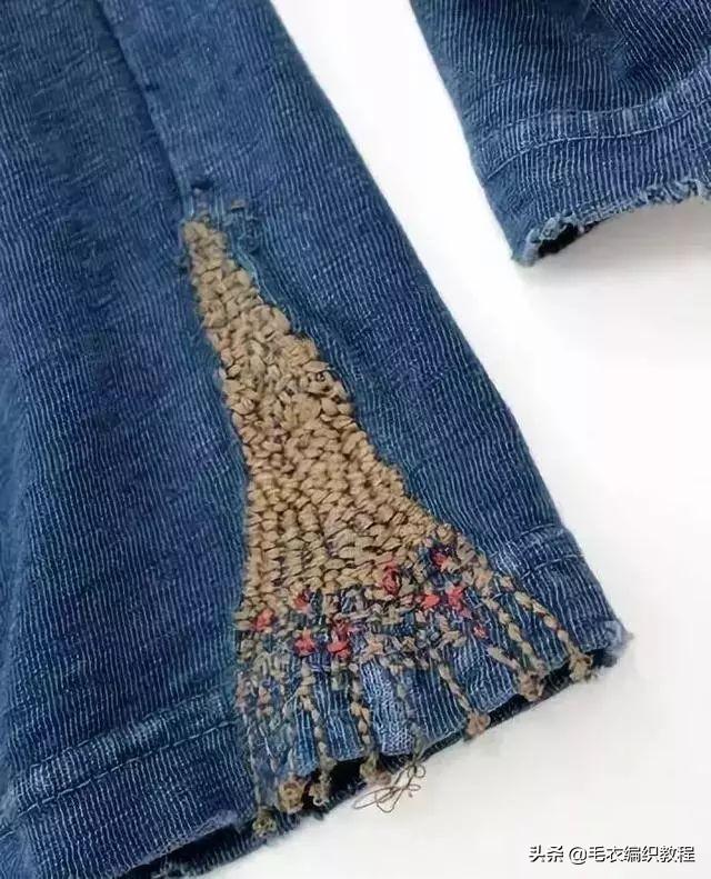 巧手缝补技巧大全(创意缝补衣服图片)
