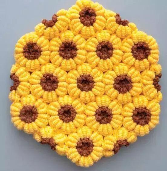 手工编织坐垫图片100种(坐垫编织方法图大全)