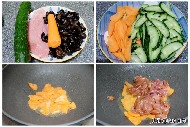 妈妈每天换着花样给孩子做饭，有荤有素营养健康，孩子爱吃身体棒