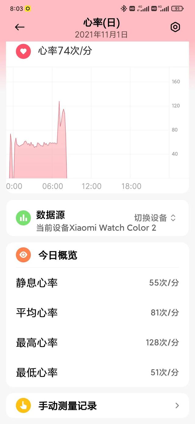 与小米watch color2“亲密”体验