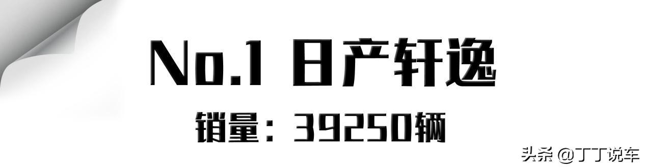 9月轿车销量前十！日产轩逸依然是销冠，Model  3销量超吉利帝豪