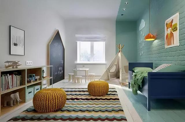 儿童房空间设计，给孩子一个缤纷的童年