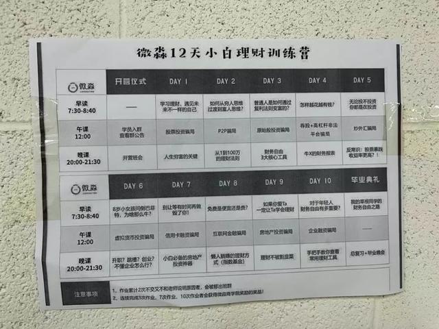 微淼商学院理财是真的吗