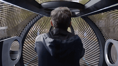 球形轮胎开始应用了~雪铁龙用四个球造了一辆“滑板”汽车