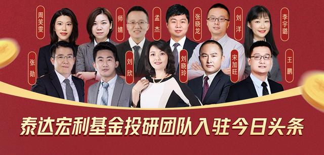 泰达宏利基金投研团队集体入驻今日头条 展望后市投资策略